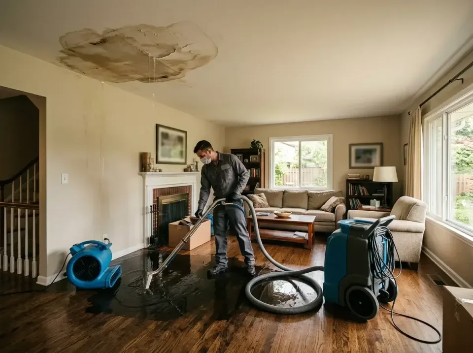 attic-pipe-burst-ceiling-drip-008 — frequently asked questions, Water Damage Restoration & Carpet Care in Ridgewood, IL